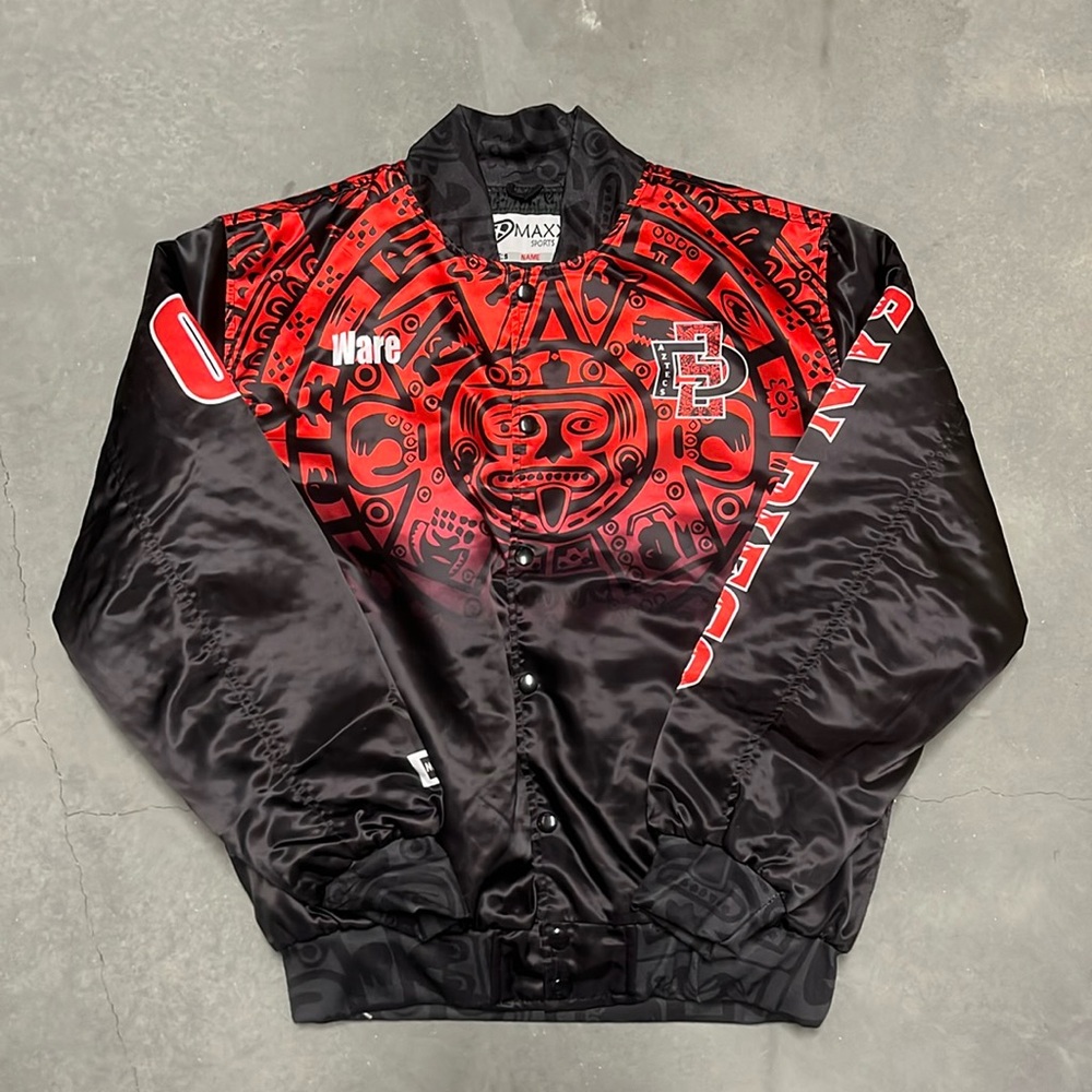 SDSU Aztecs Varsity Satin Jacket